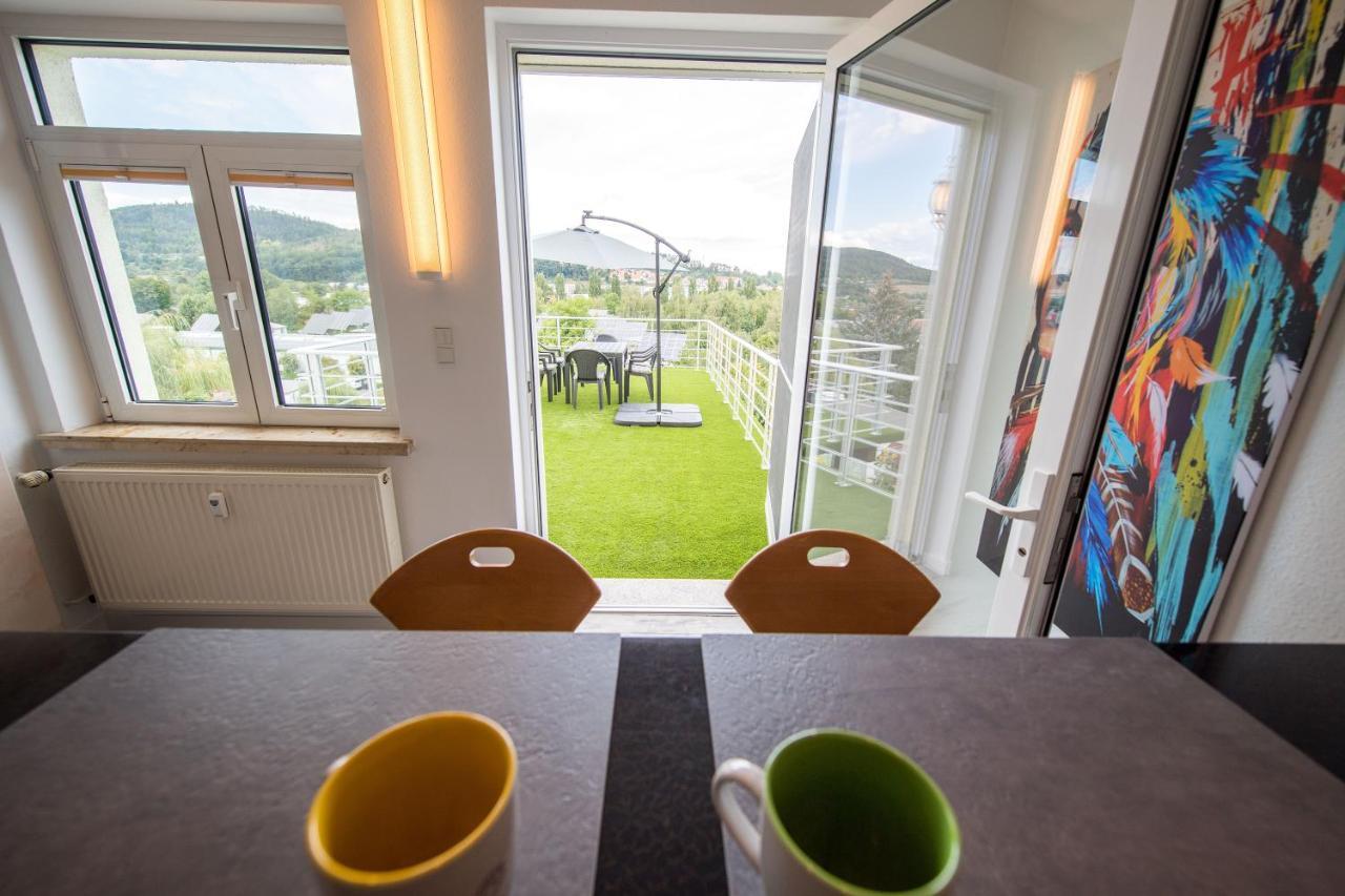 Weitblick-Ferienwohnung Eisenach Exteriér fotografie